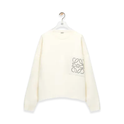 LOEWE Sweater "Soft White"
