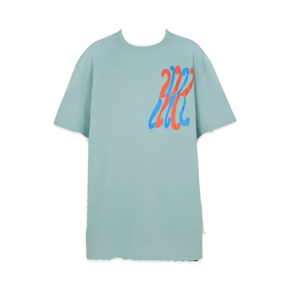 COMME des GARCONS HOMME PLUS Print Tee "LightBlue"