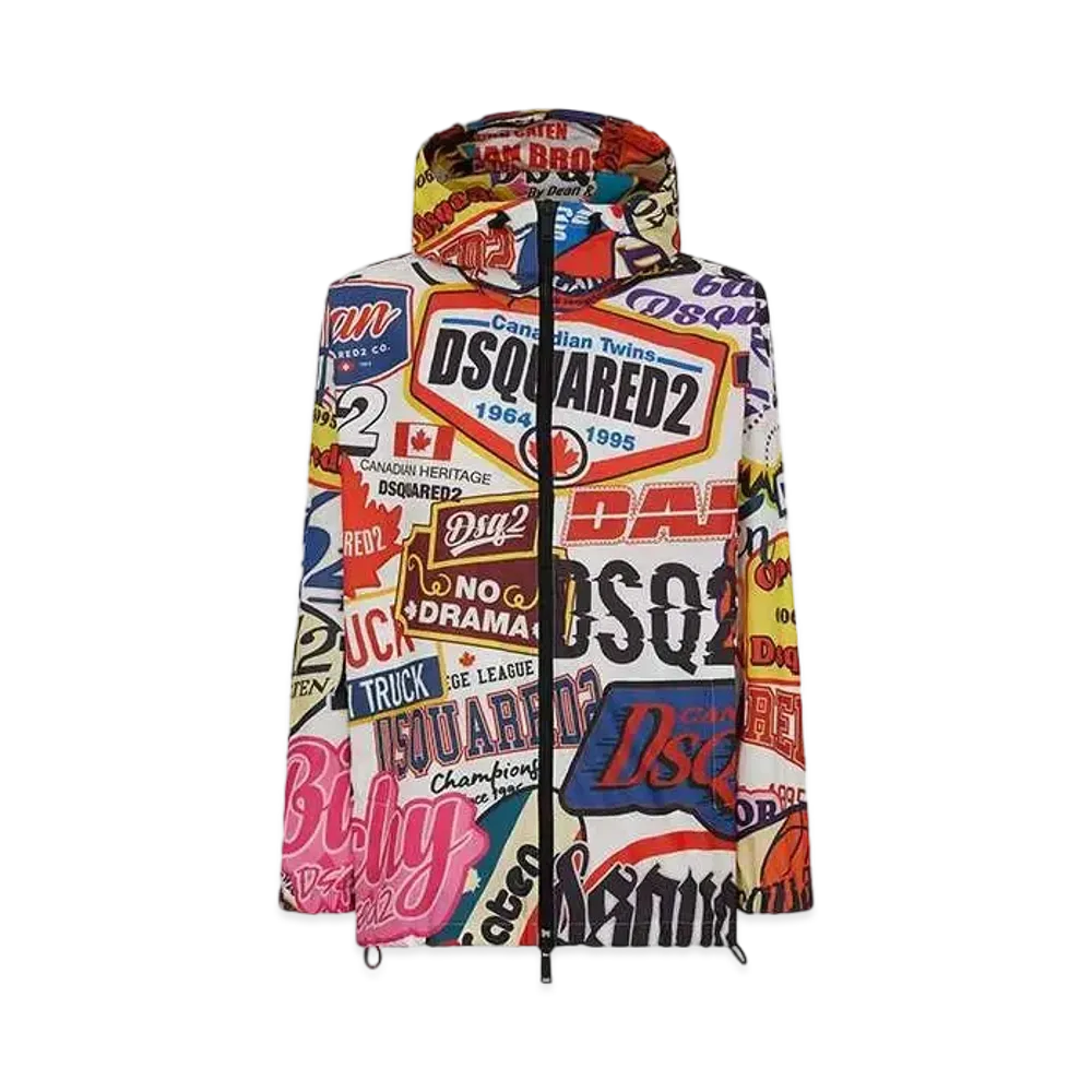 Dsquared2 Logomania Windbreaker "Multicolor"