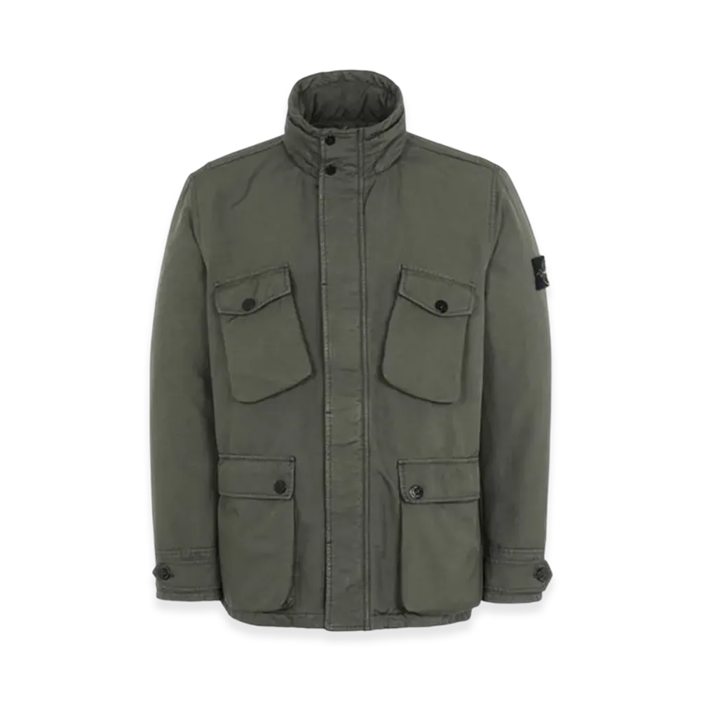 Stone Island 42549 David TC Primaloft Insulation Field Jacket - 20FW "Dark Green"