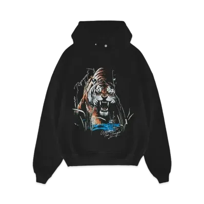REPRESENT Welcome To The Jungle Hoodie "Off Black"