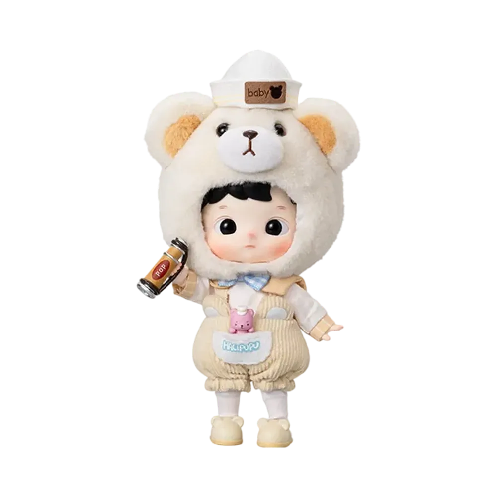 POP MART "BJD" HACIPUPU Captain Bear Action Figure