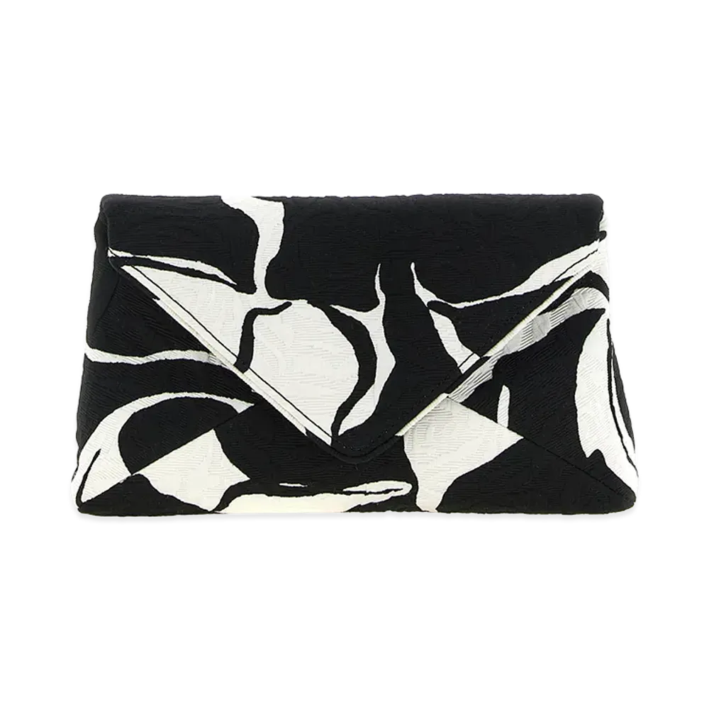 DRIES VAN NOTEN Women's Envelope Clutch "Black"