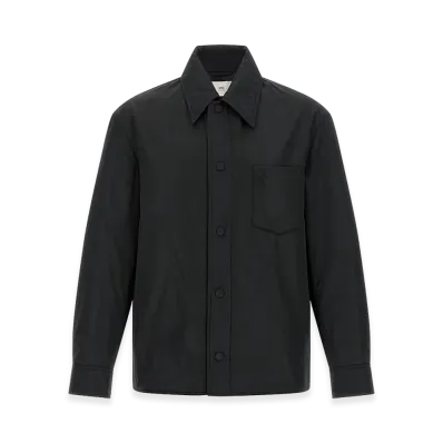 AMI PARIS 'Ami De Coeur' Overshirt "Black"