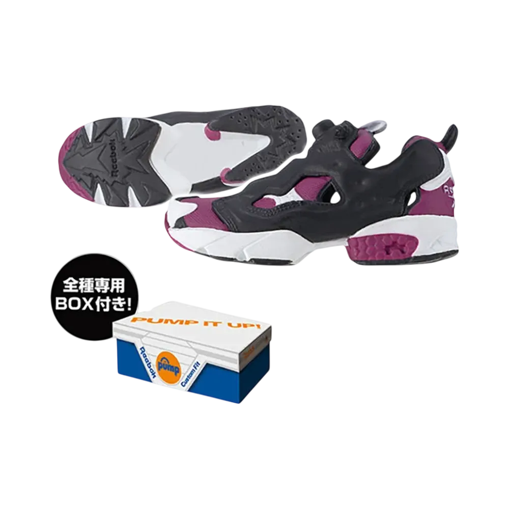 BANDAI Reebok Instapump Fury Mini Figure Collection 94 Purple