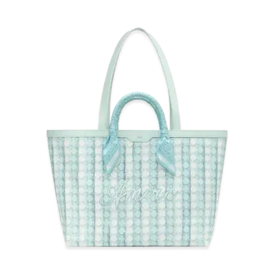 AMIRI Script Tote "Ice Blue"