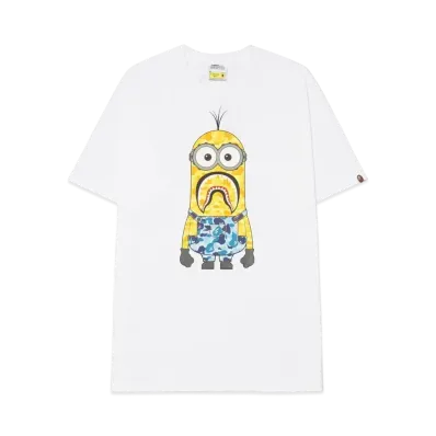 A BATHING APE MINIONS TEE 07 "White"