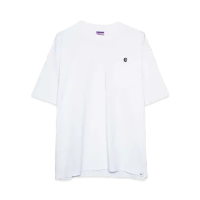 Bedwin & the heartbreakers S/S PRINTED POCKET T "JIMENES" "WHITE"