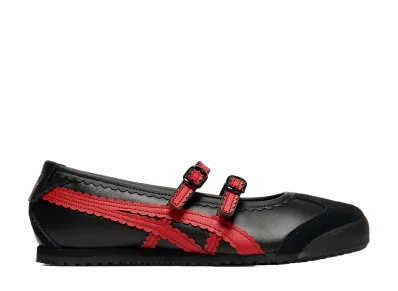 Onitsuka Tiger Women's Mexico 66 TGRS "Black/Classic Red"