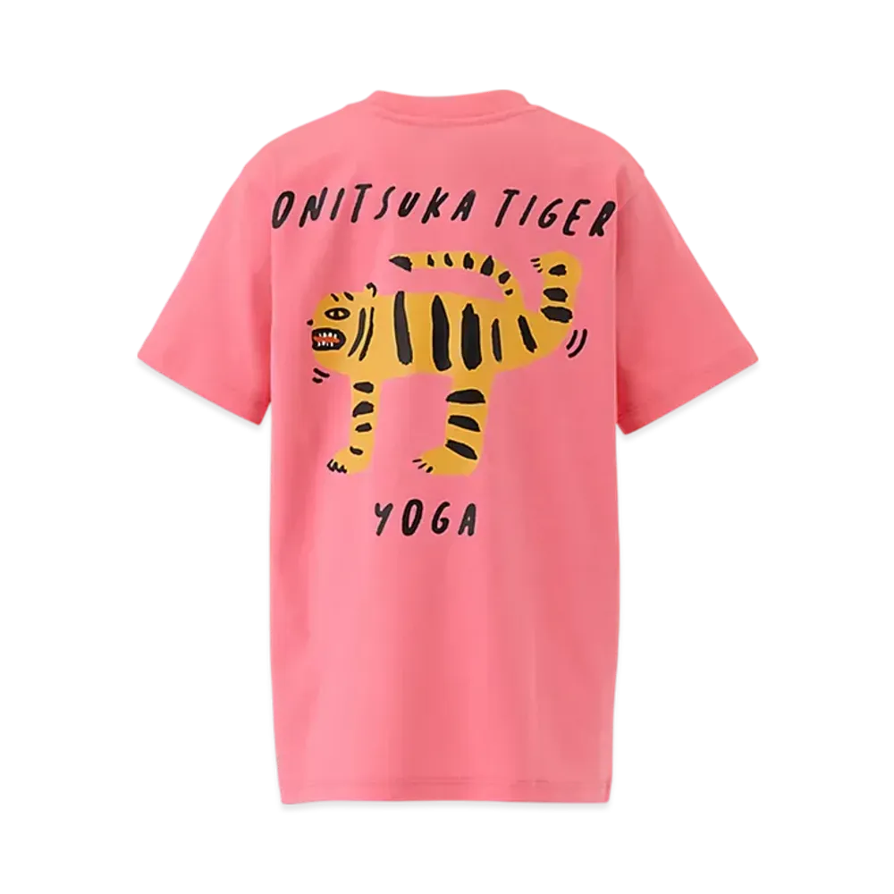 Onitsuka Tiger Kids Graphic Tee "LightPink"