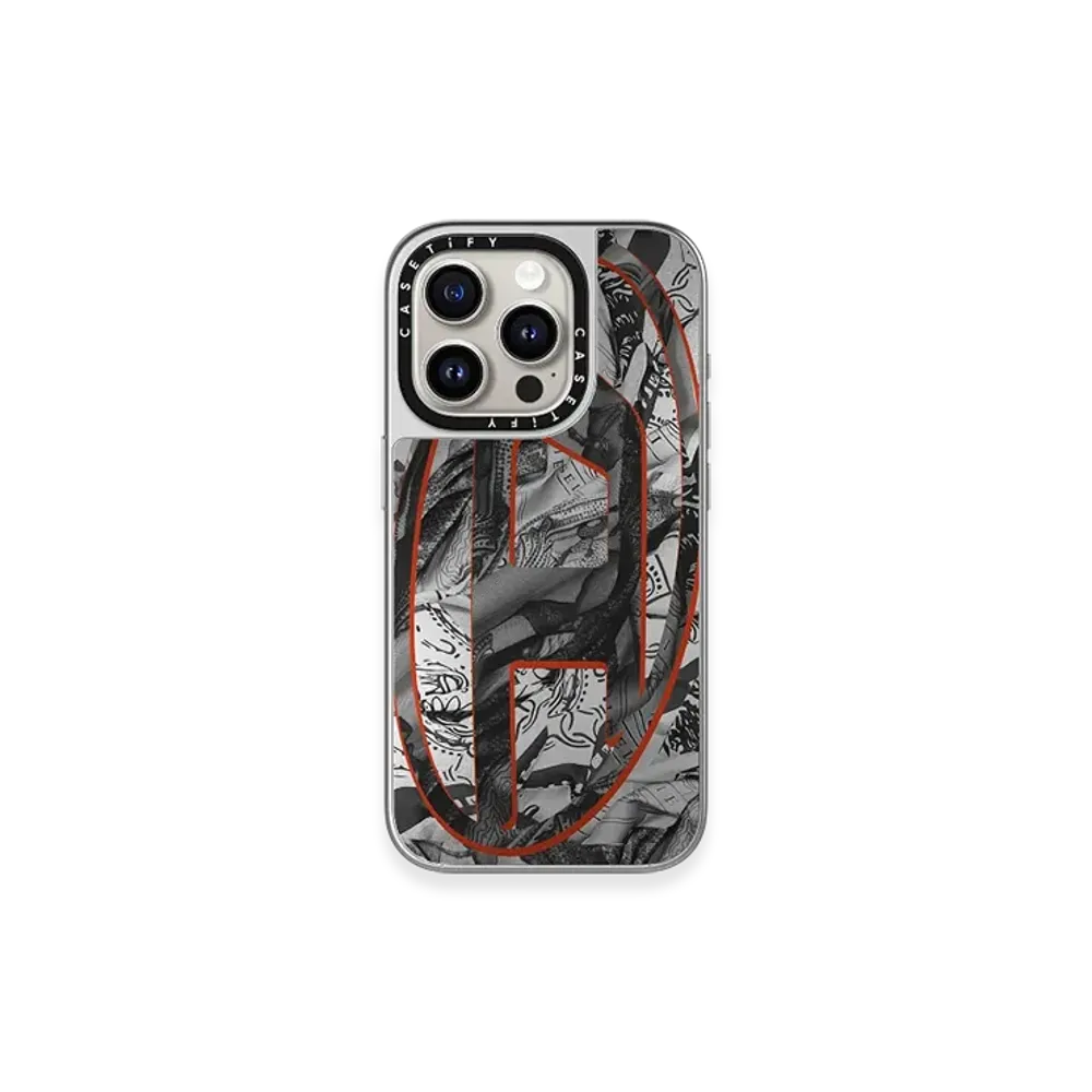 Diesel 60336 Casetify Moulded Case Iphone 15 Pro "Multicolor Block"