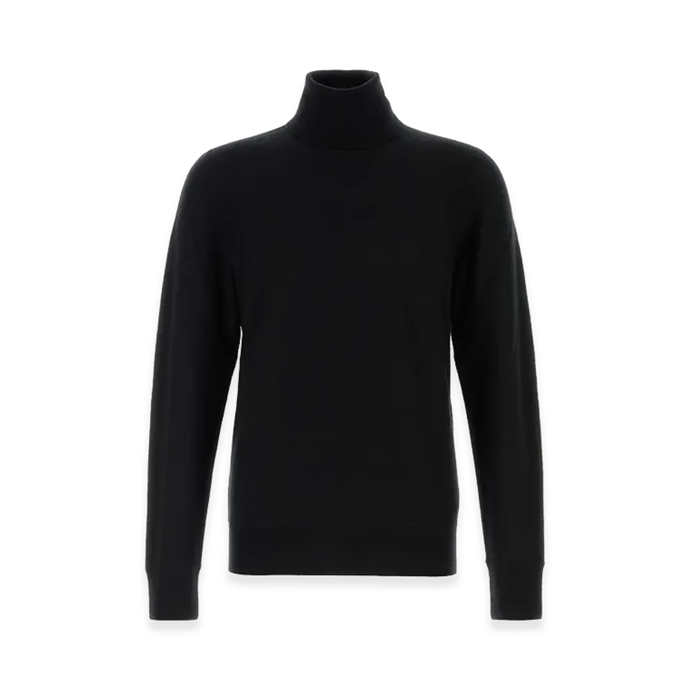 The Row Cashmere Bjorn Sweater "Black"