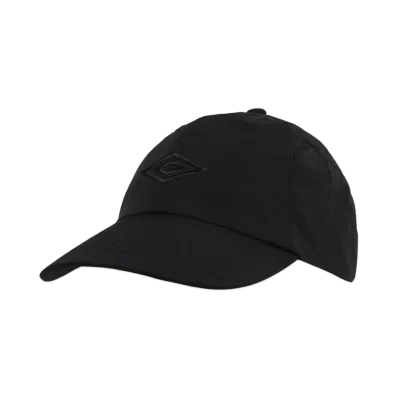 White Mountaineering WM X UMBRO 6 PANEL CAP "BLACK"