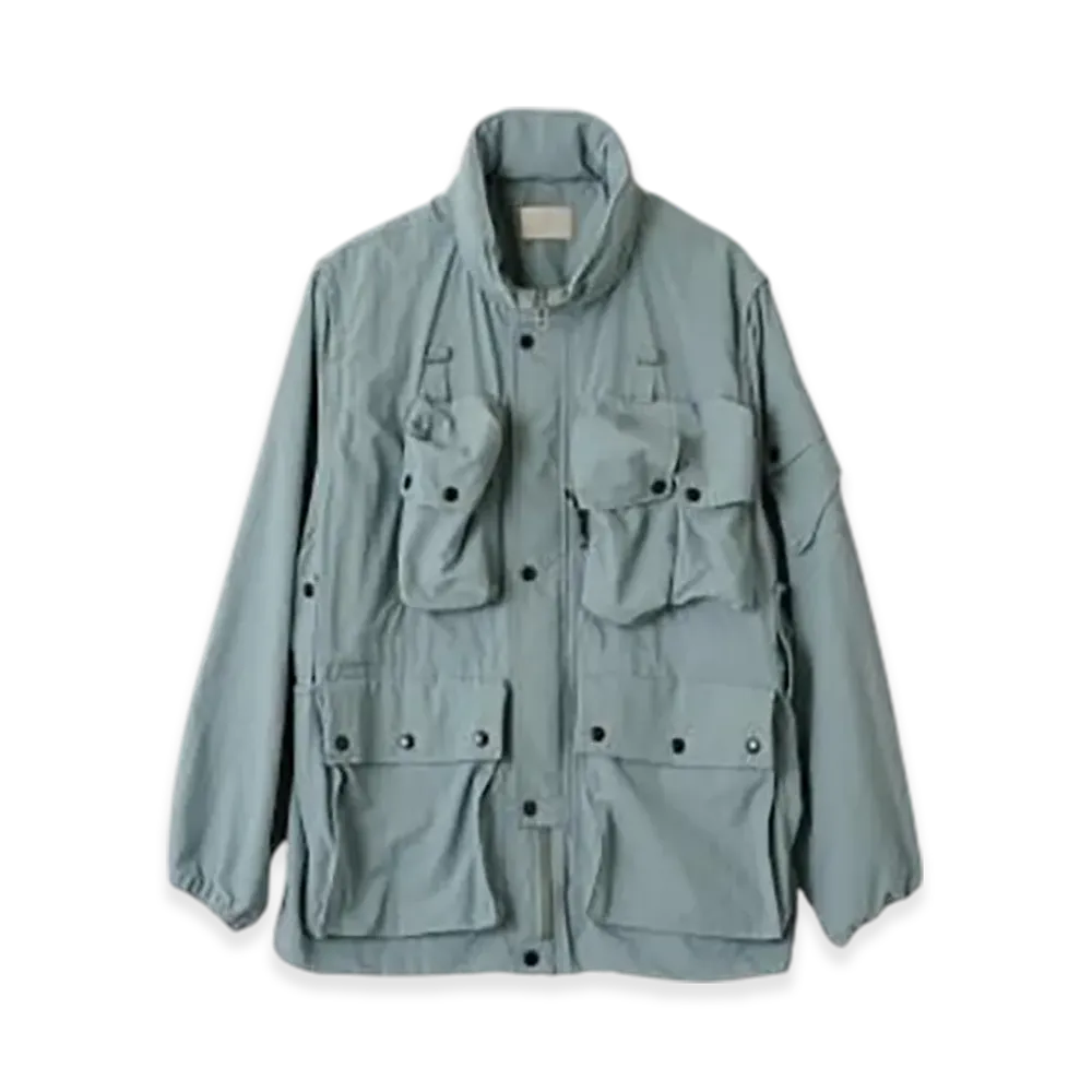 YOKE Multi Pocket Utility Blouson "Mist Green"