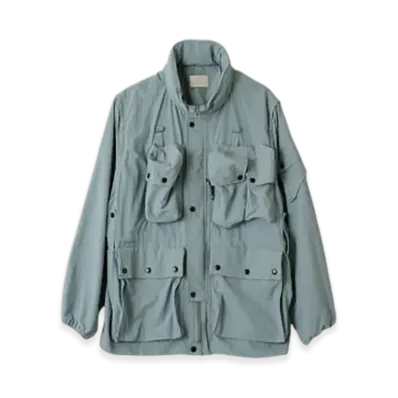 YOKE Multi Pocket Utility Blouson "Mist Green"
