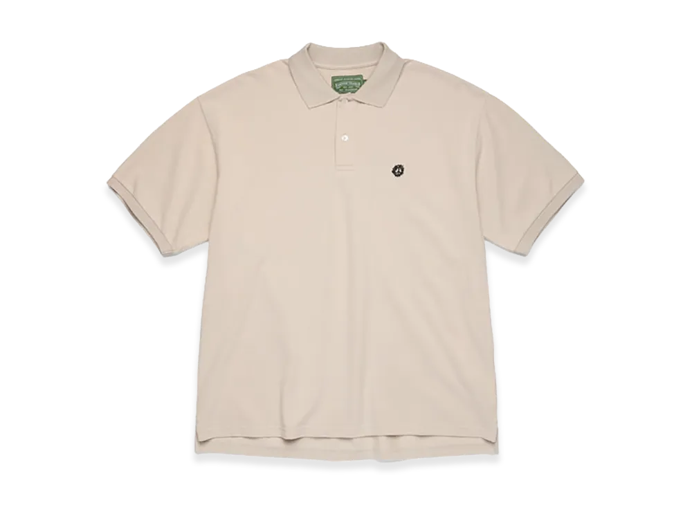 DENIM TEARS Peace Wreath Polo "White"