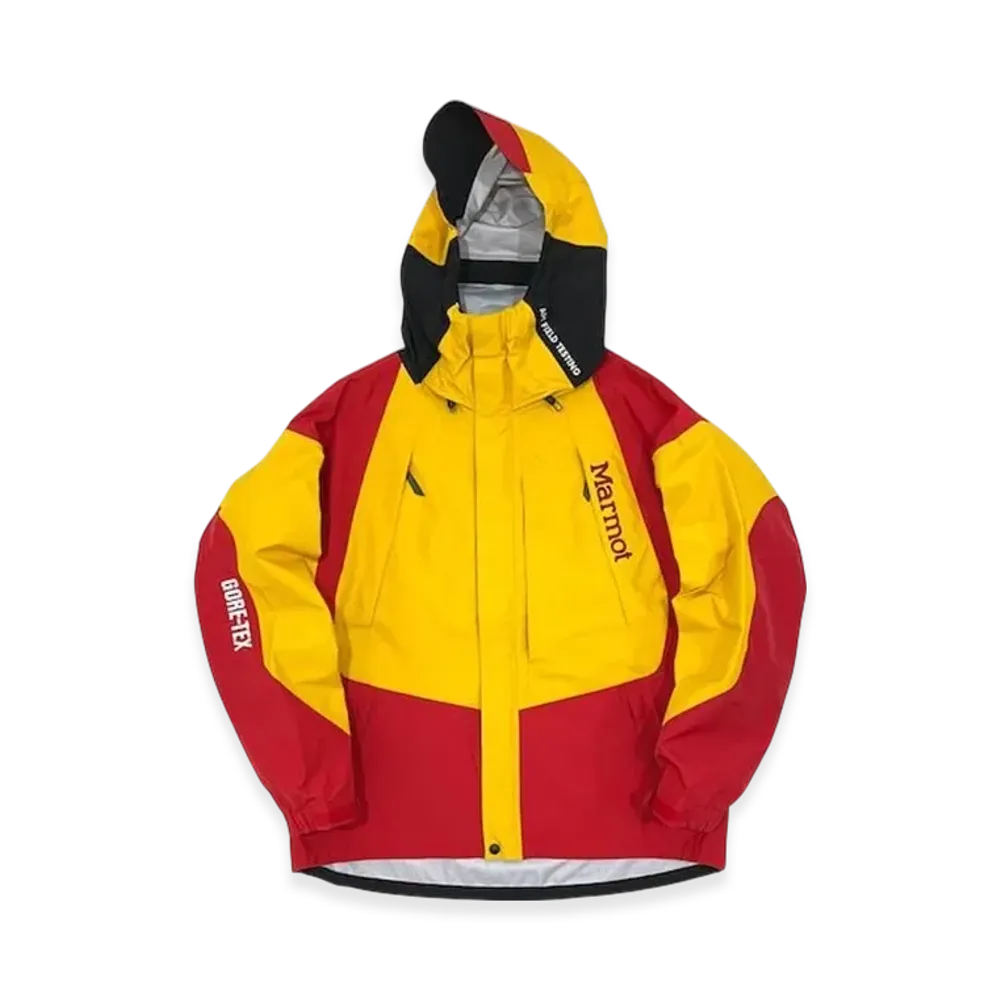 STABRIDGE x Marmot Gore-Tex 3L Alpinist Jacket "Gold/Team Red"