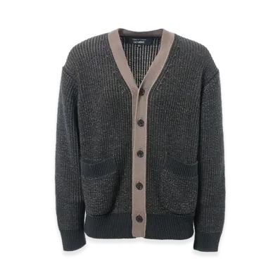 COMME des GARCONS HOMME Low Gauge Cardigan "Dark Navy"