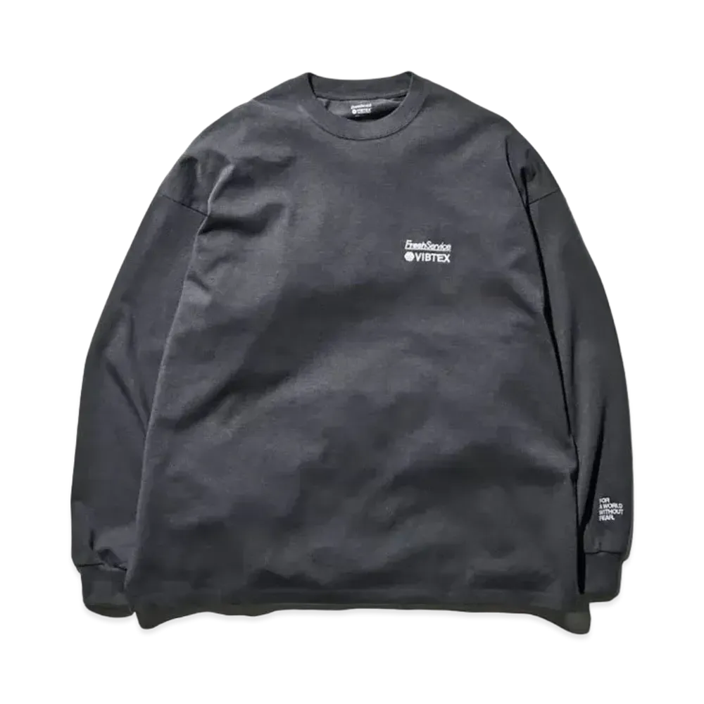 FreshService VIBTEX for Freshservice L/S Crew Neck Tee "Gray"