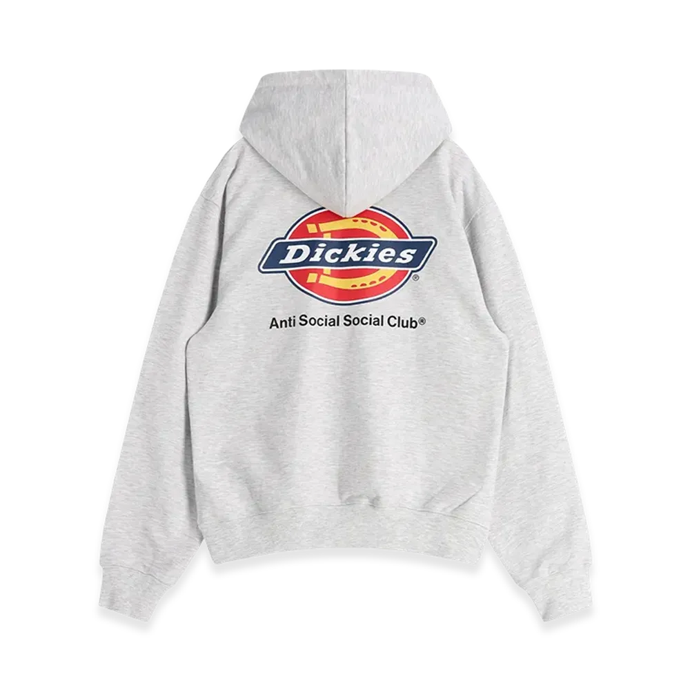 ANTI SOCIAL SOCIAL CLUB x Dickies Logo Hoodie "Heather Grey"