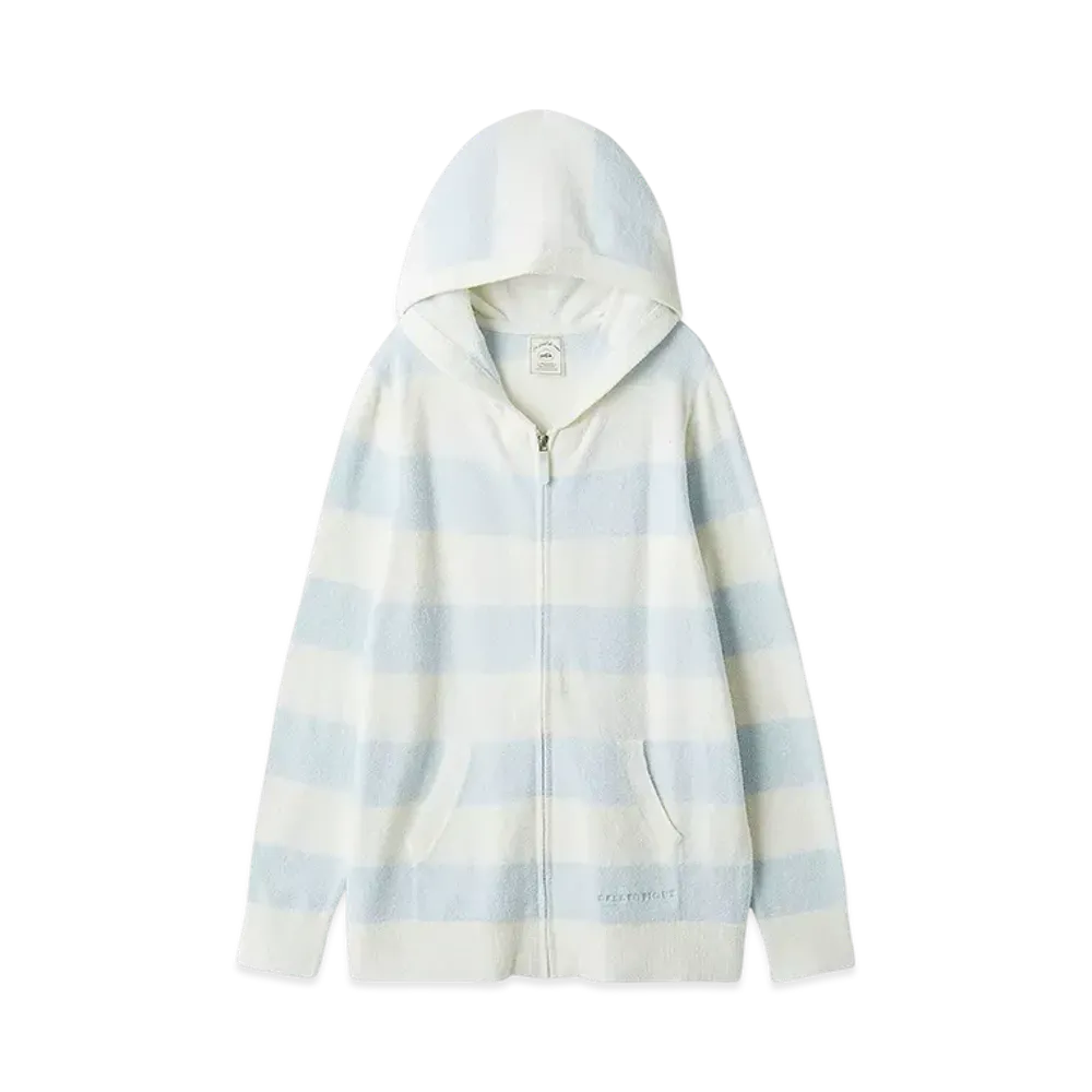 GELATO PIQUE Smoothy Lite2 Border Parka "Blue"