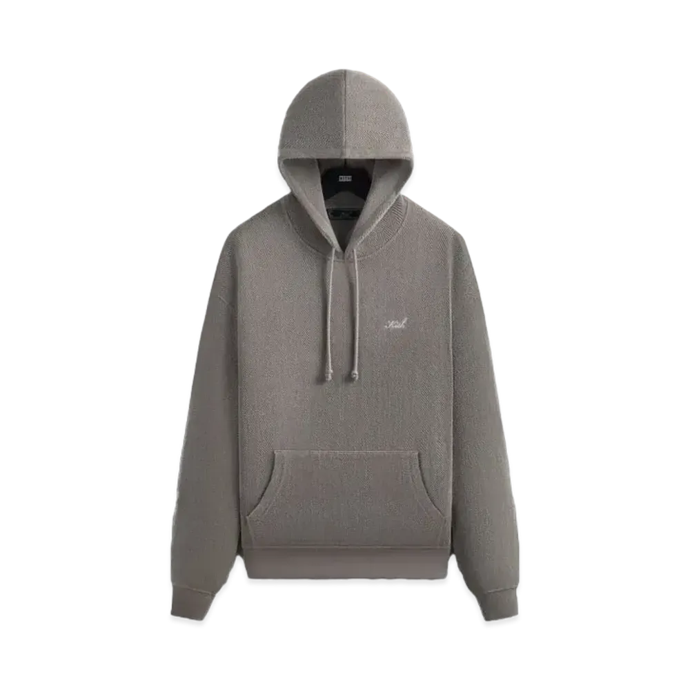 Kith Herringbone Fleece Williams III Hoodie "Drift"