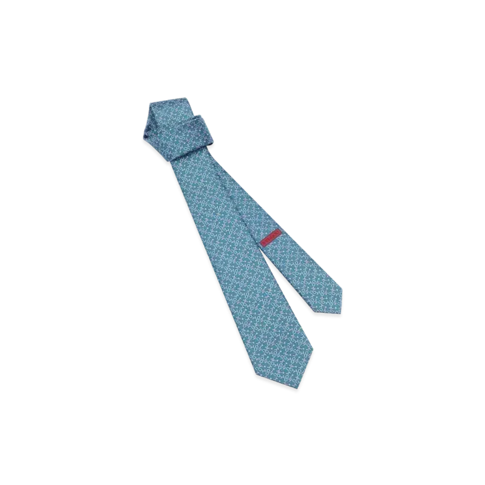 BVLGARI Formal Tie "Green"