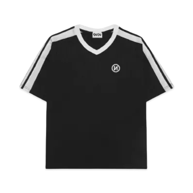 9090 N Logo Line Tee "Black"