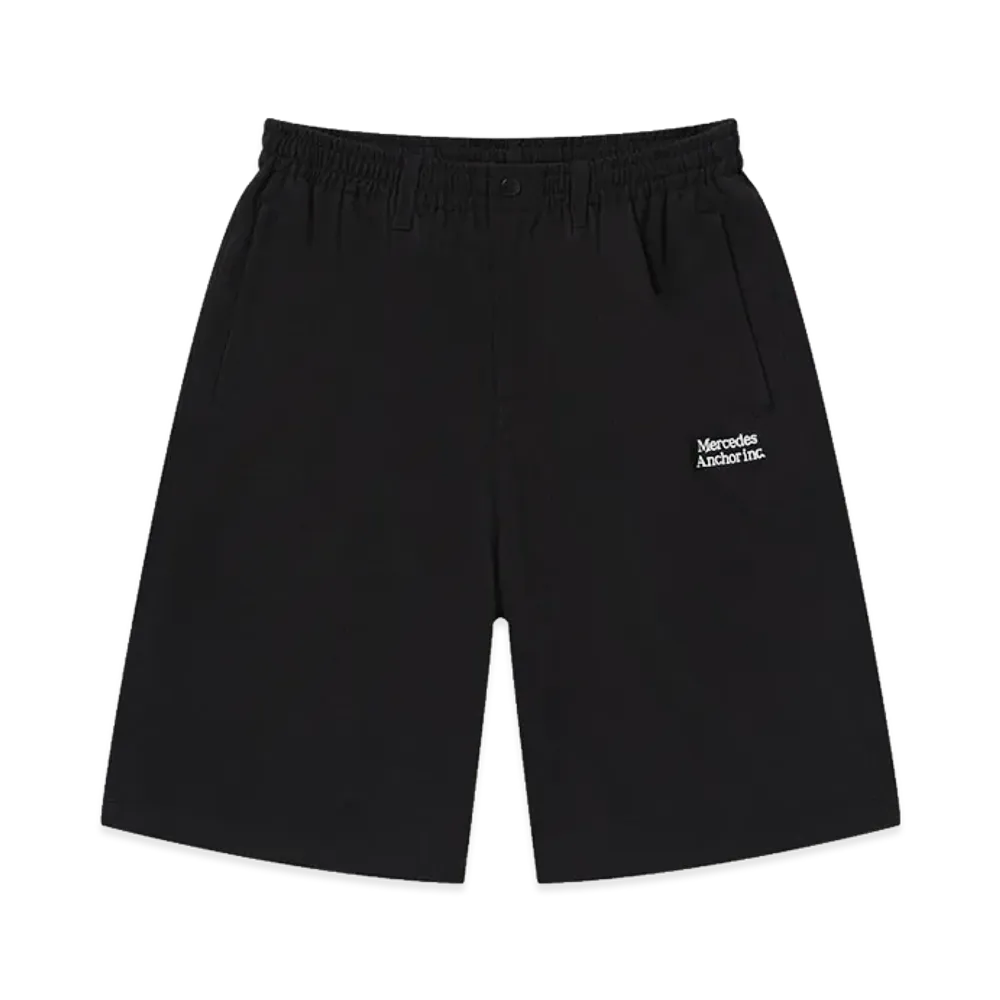 Mercedes Anchor inc. Easy Wooly Shorts "Black"