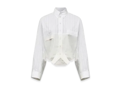 MM6 Maison Margiela Up and Down Shirts "White"