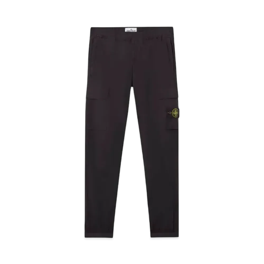 Stone Island 3100031 Stretch Cotton Tela Paracadute "Black"