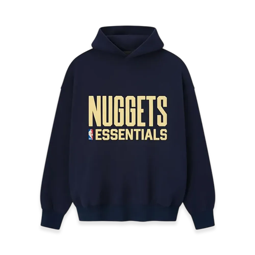 FEAR OF GOD ESSENTIALS Nuggets Sport Hoodie "Midnigth Navy"