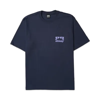 Stussy Box Crown Tee "Navy"
