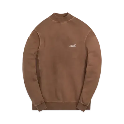 Kith Carlisle Mockneck Sweatshirt "Sandalwood"