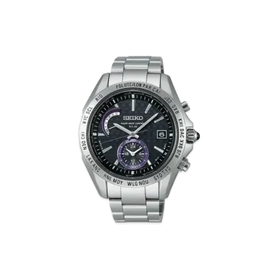 SEIKO Brights Solar Radio World Time "Black" SAGA117