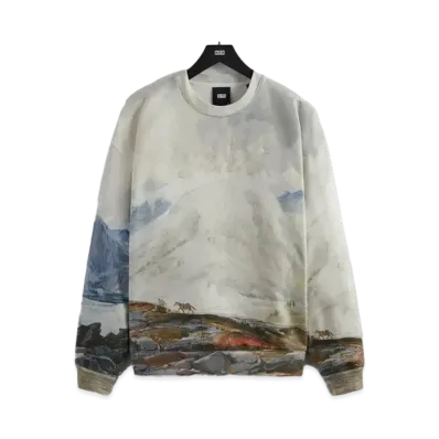 Kith Peak Nelson Crewneck "Chalk"