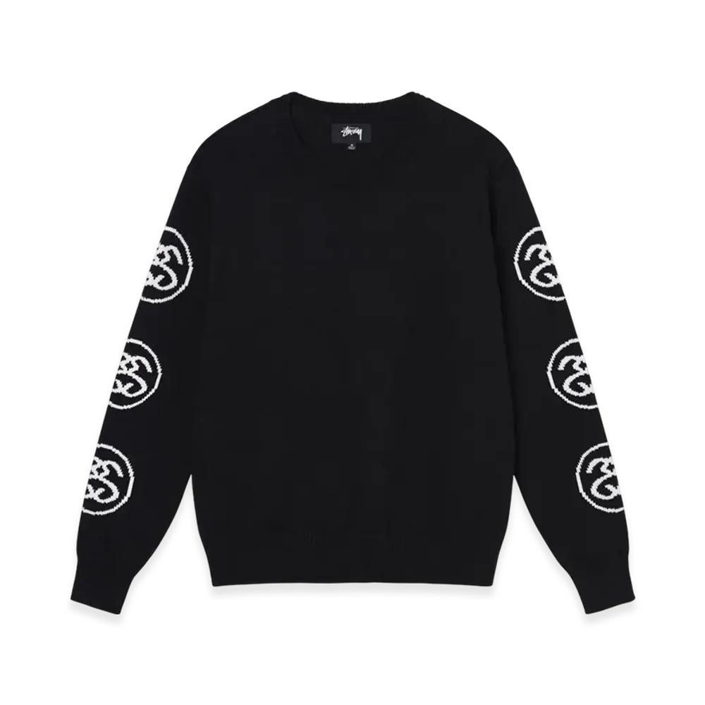 Stussy SS Link Sweater "Black"