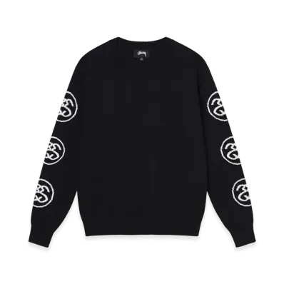 Stussy SS Link Sweater "Black"