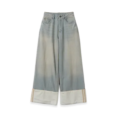 adidas Wide Leg Jeans "Blue"