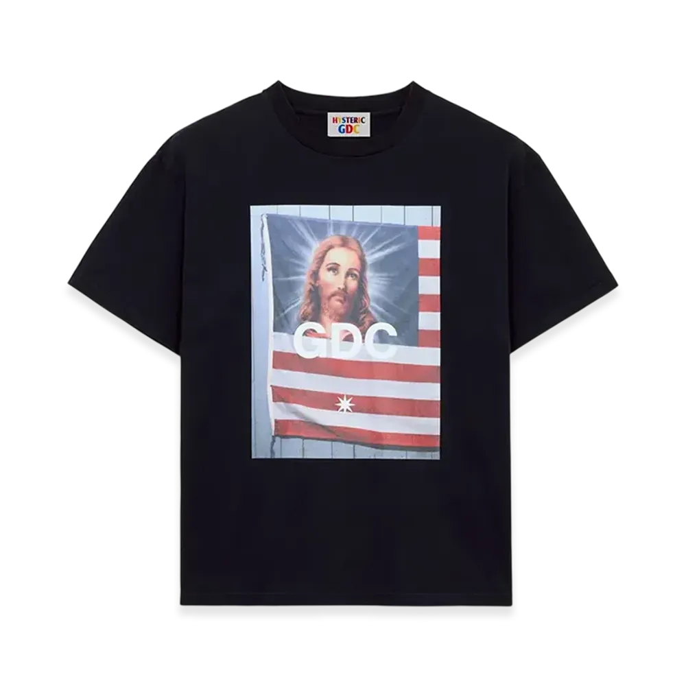HYSTERIC GLAMOUR x GDC Flag T Shirt "Black"