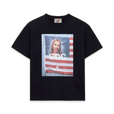 HYSTERIC GLAMOUR x GDC Flag T Shirt "Black"
