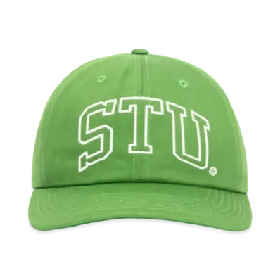 Stussy Mid-Depth STU Arch Strapback "Pine"