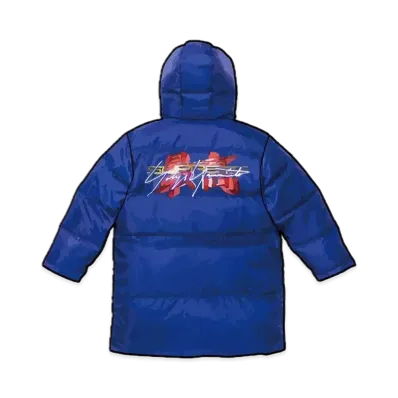 Supreme x Yohji Yamamoto TEKKEN Puffer Parka "Royal"