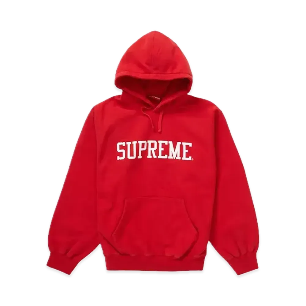 Supreme Varsity Hooded Sweatshirt "Red"