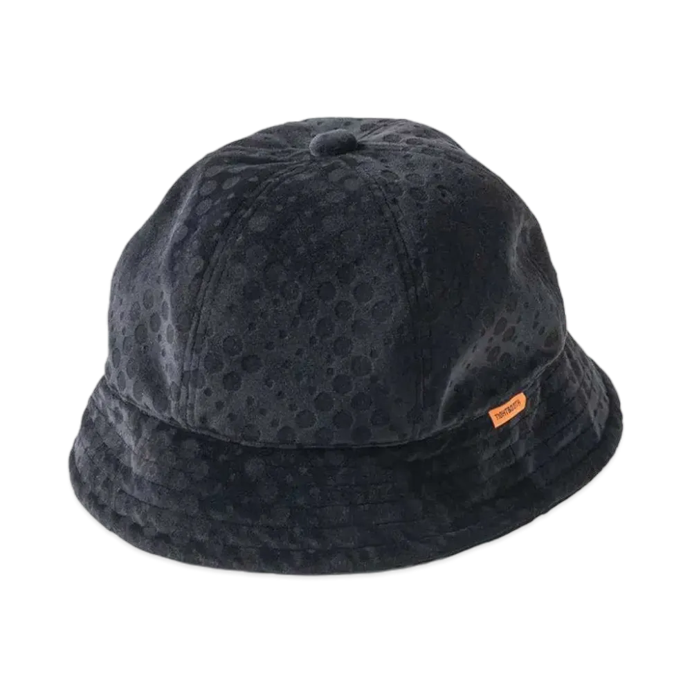 TIGHTBOOTH Dot Velour Hat "Black"