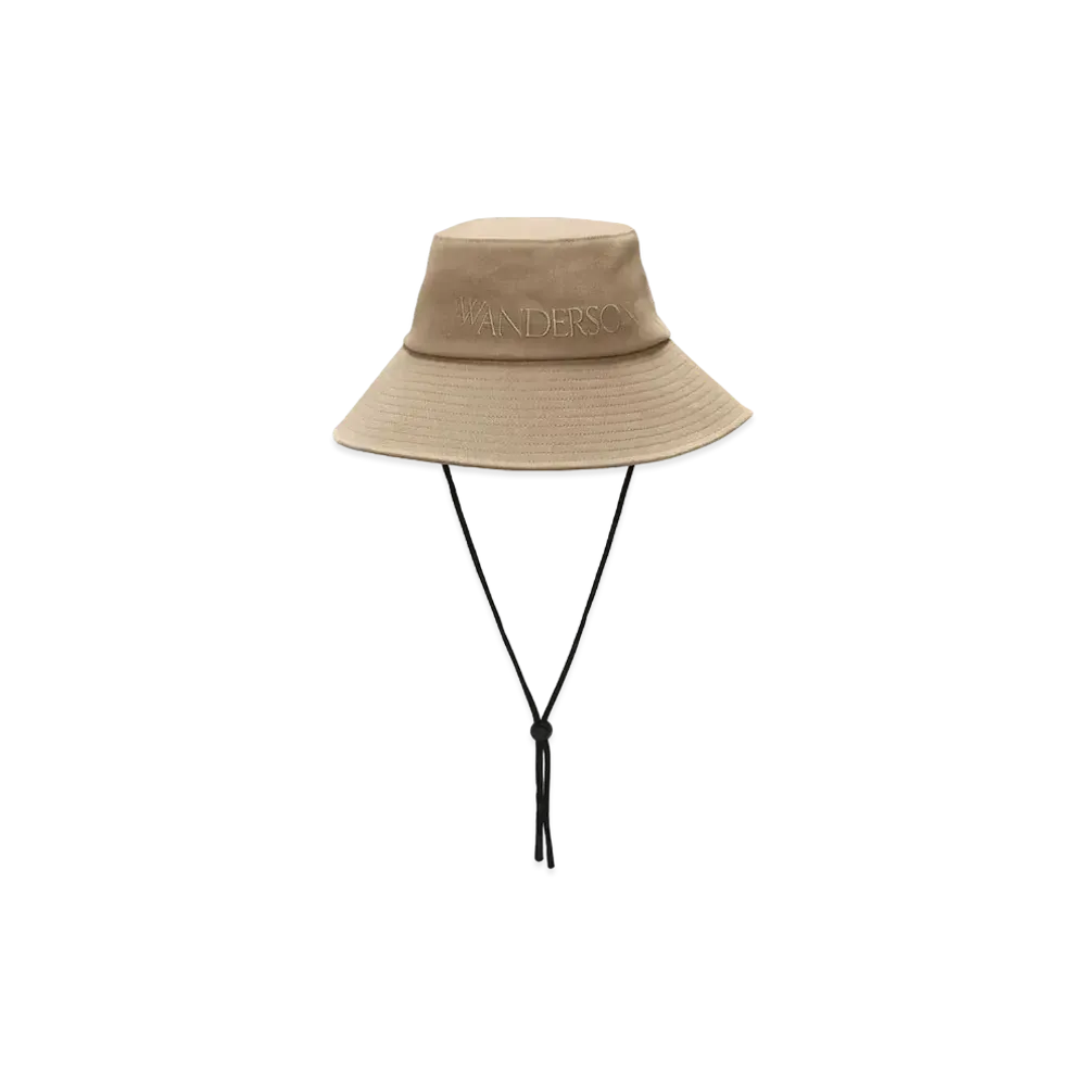 JW ANDERSON Shade Hat With Logo "Beige"