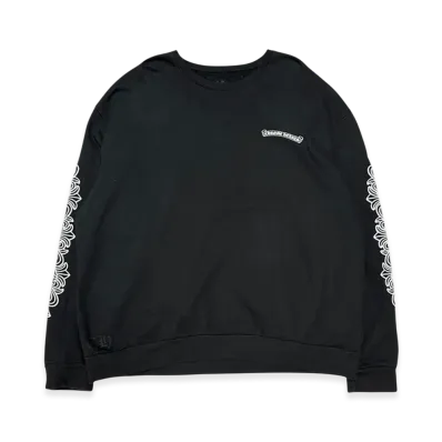 Chrome Hearts Dagger Eye Chart Swtshrt "Black/Pink"