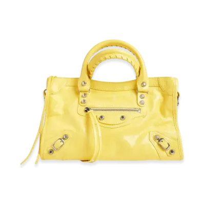 BALENCIAGA Le City Bag Small "Yellow"