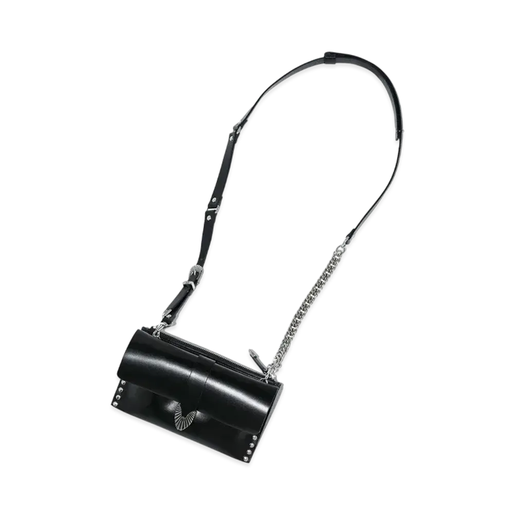 TOGA VIRILIS Leather Chain Bag "Black" TZ242-AG994