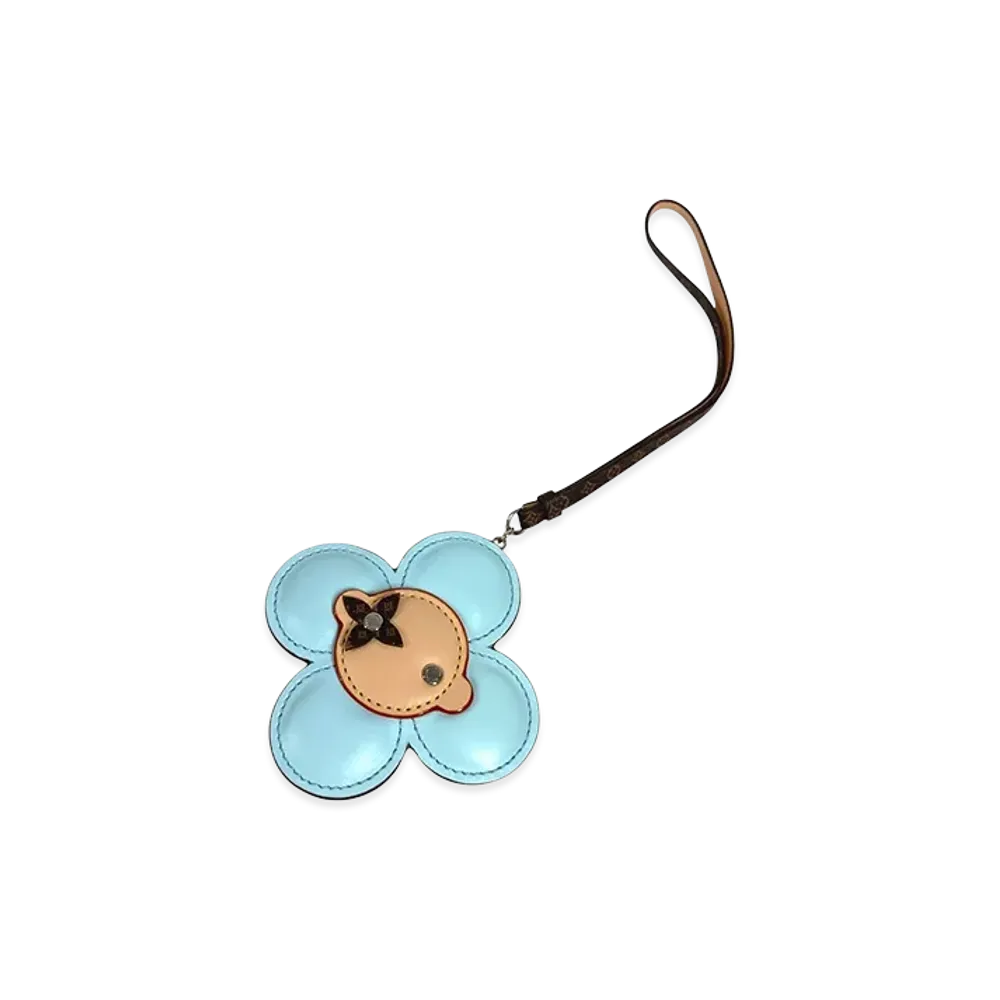 Louis Vuitton Bag Charm Vivienne Strap "Blue"